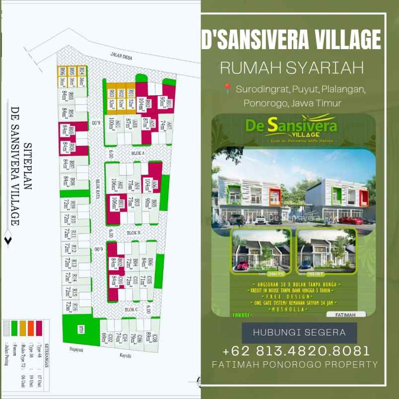 rumah syariah yang semakin menipis di ponorogo