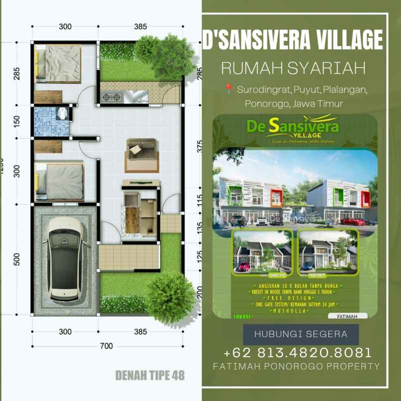 rumah syariah yang semakin menipis di ponorogo