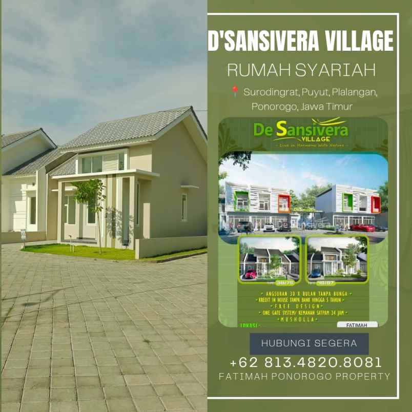 rumah syariah yang semakin menipis di ponorogo