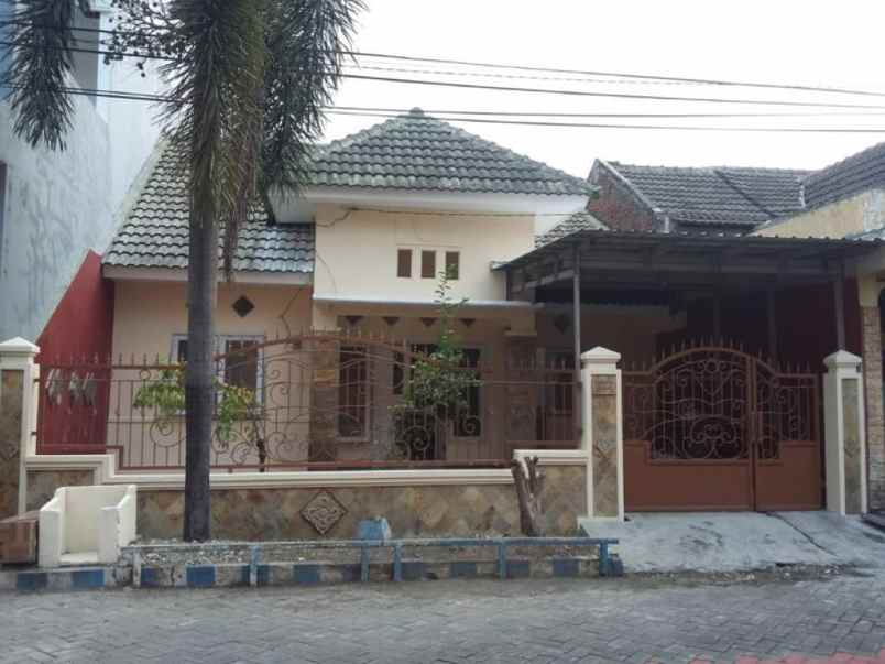 rumah taman aloha waru sidoarjo lokasi strategis murah