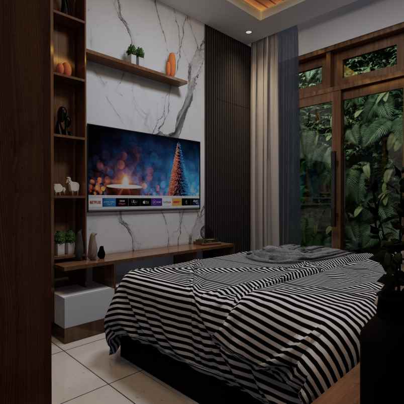 rumah tingkat mewah model bali utara hotel hyatt