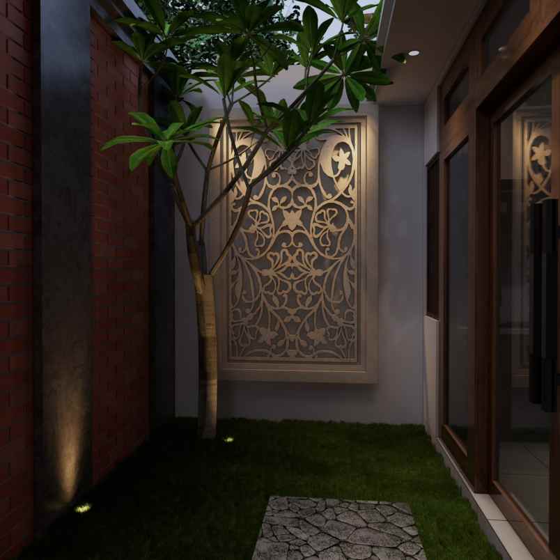 rumah tingkat mewah model bali utara hotel hyatt