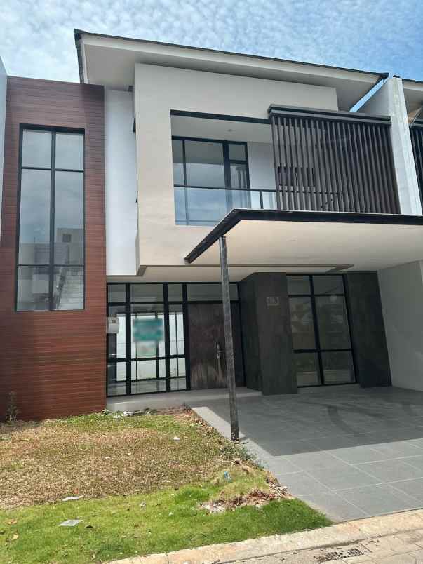 sewa rumah cluster kuningan village pik