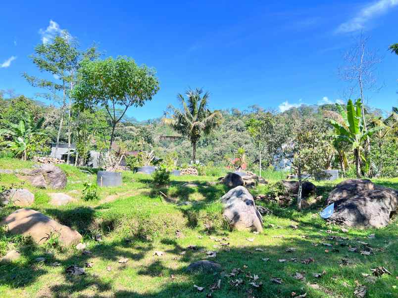 tanah 1285m cocok untuk villa dekat sungai pegunungan