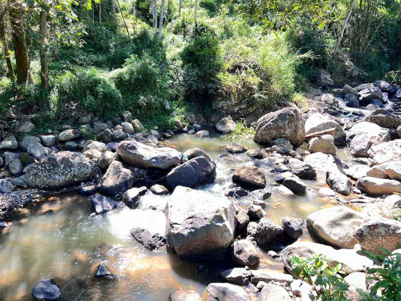 tanah 1285m cocok untuk villa dekat sungai pegunungan