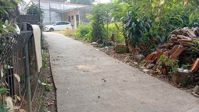 tanah 188 m2 siap bangun kalimulya depok