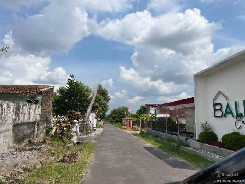 tanah bagus 500 meter jl kaliurang km 12 sleman jogja