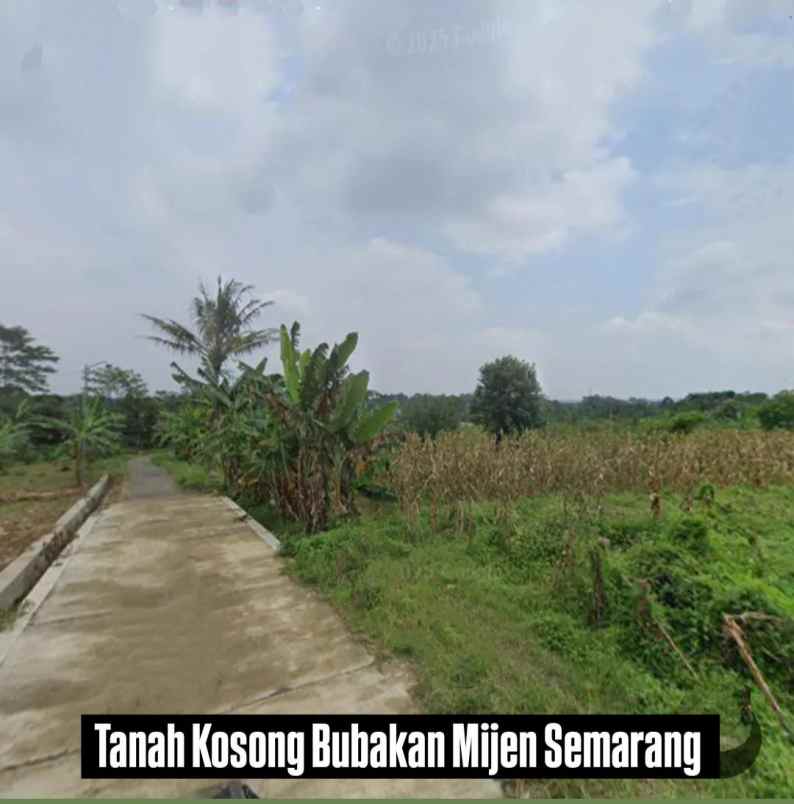 tanah bubakan mijen semarang