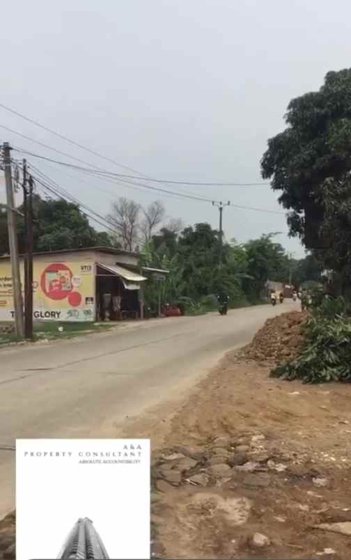 tanah ciseeng kemang bogor jawa