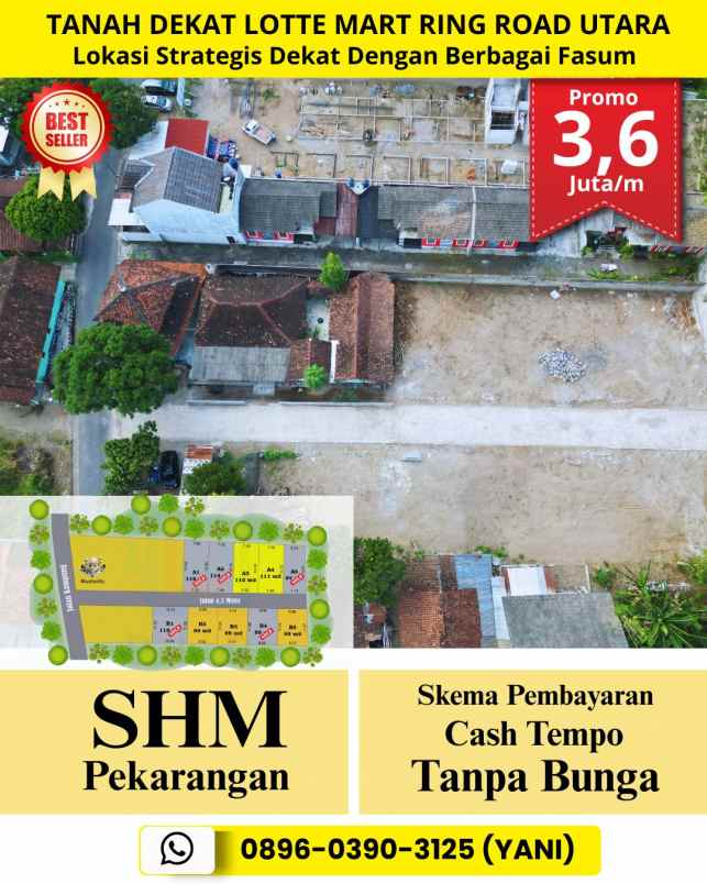 tanah dengan harga terjangkau area maguwoharjo