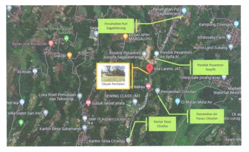 tanah dijual di cicadas subang jawa barat