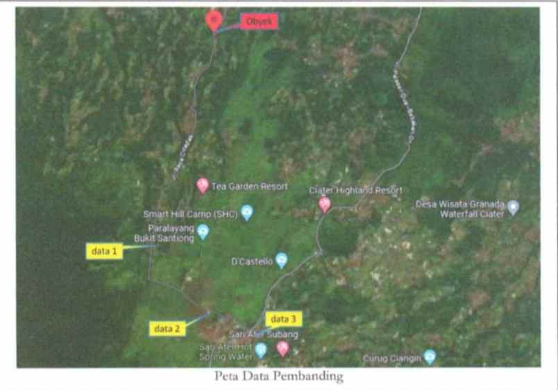 tanah dijual di cicadas subang jawa barat