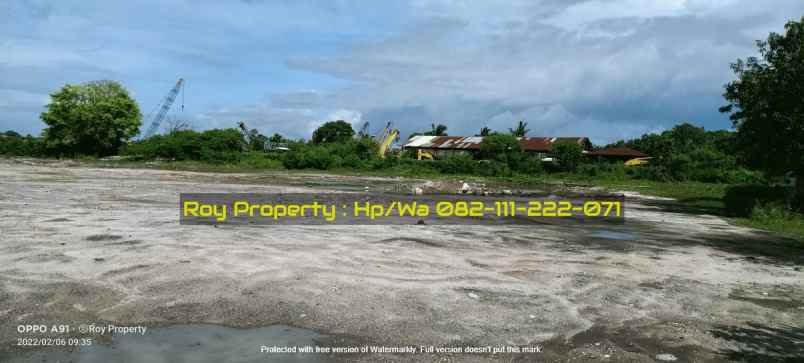 tanah jl akses marunda