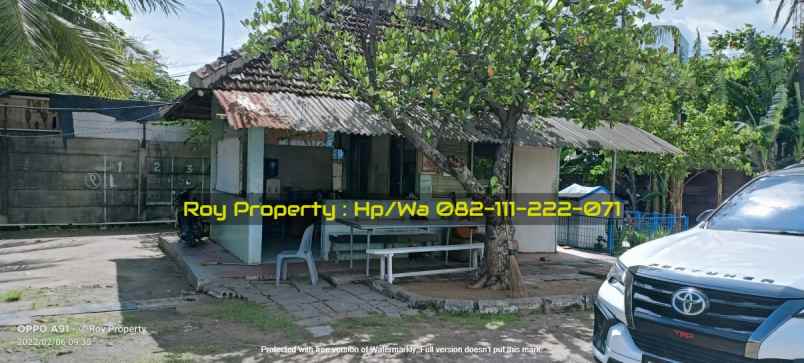 tanah jl akses marunda