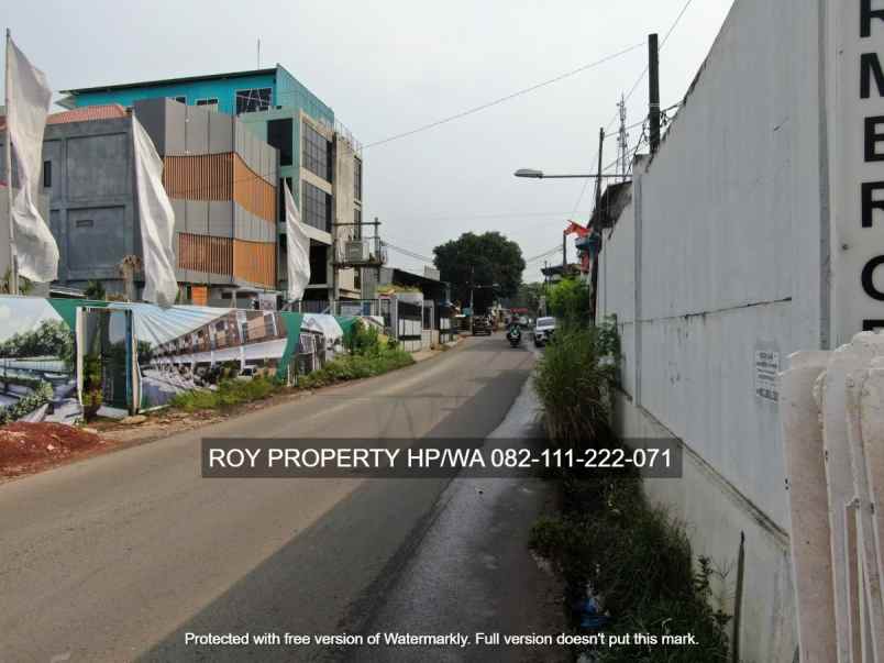 tanah jl cikunir raya jatiasih