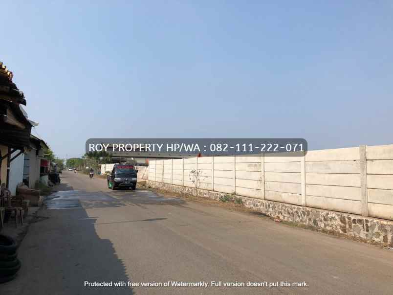 tanah jl marunda makmur muara