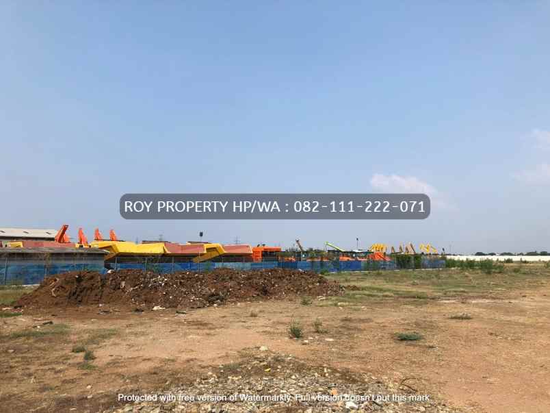 tanah jl marunda makmur muara