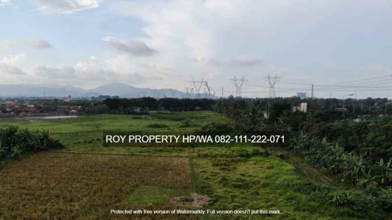 tanah jl raya bojonegara i