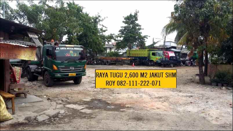 tanah jl raya tugu semper