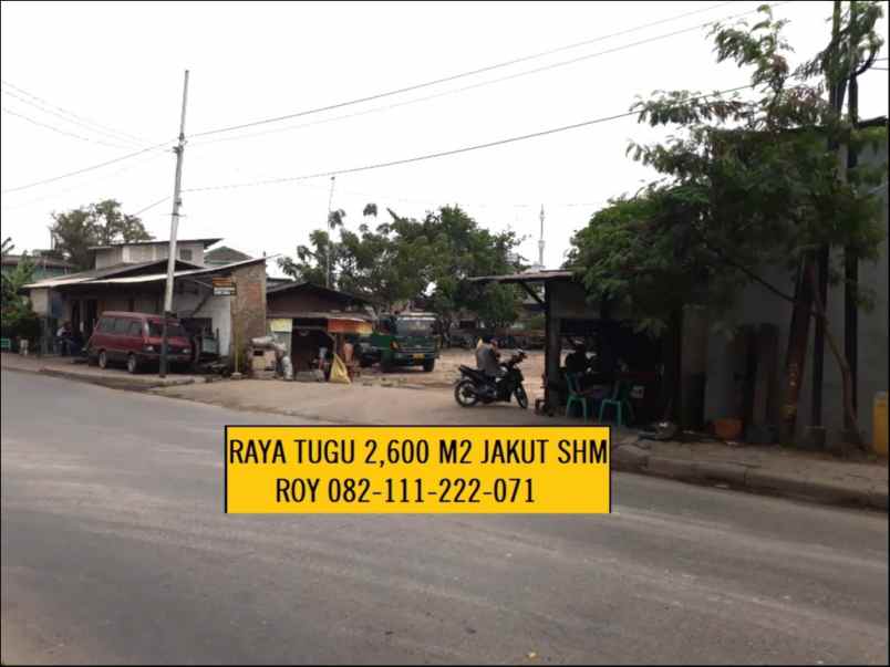 tanah jl raya tugu semper