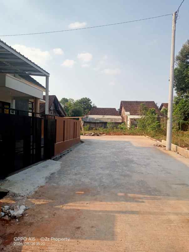 tanah kavling ciamik nempel aspal shm siap bangun