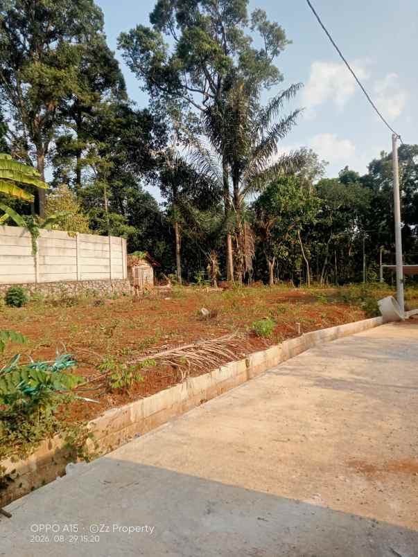 tanah kavling ciamik nempel aspal shm siap bangun