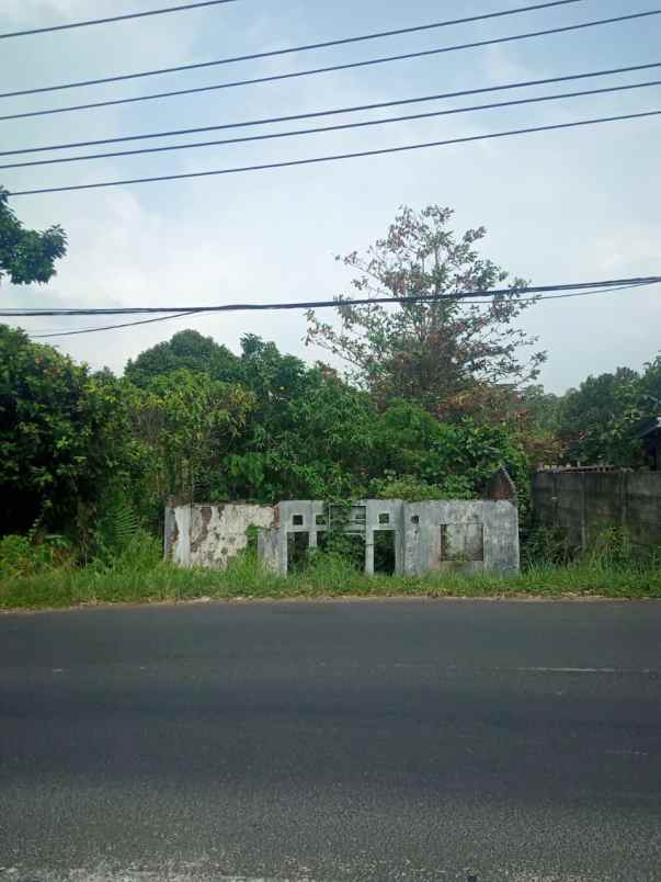 tanah sukadanaham 300 m shm pinggir jalan raya