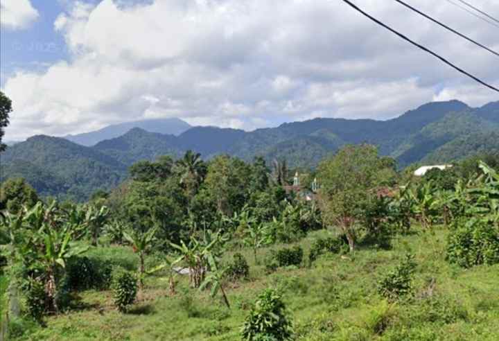 tanah view pegunungan ciater dekat wisata subang