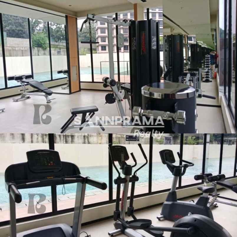 apartemen the parc south city type studio