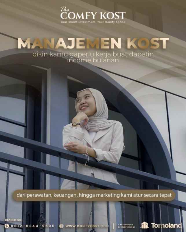 bangunan kost baru american style 8 kamar area ub