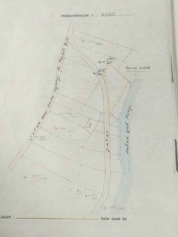 dijual 14 are jl pantai nyanyi beraban kediri tabanan