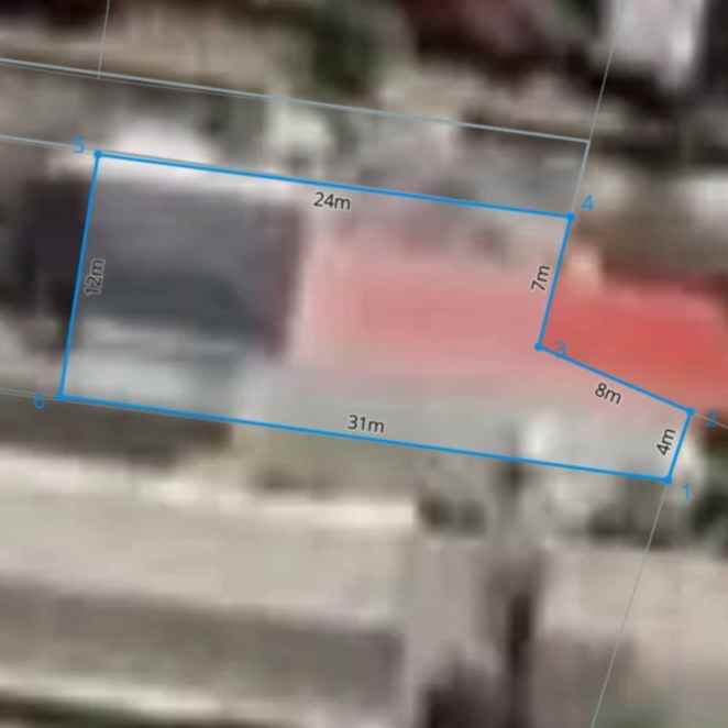 dijual 3 4 are jl segara madu kedonganan tuban kuta