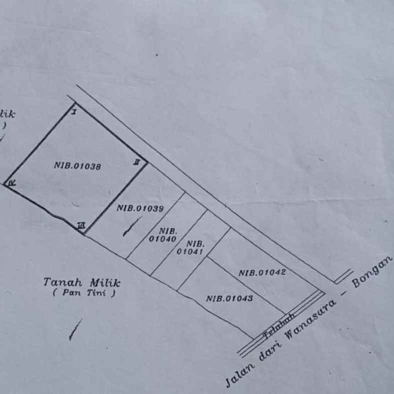 dijual 7 5 are jl anyelir wanasara bongan tabanan