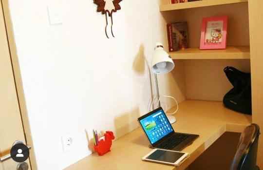 dijual full furnish apartemen educity harvard