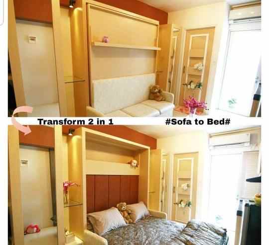 dijual full furnish apartemen educity harvard