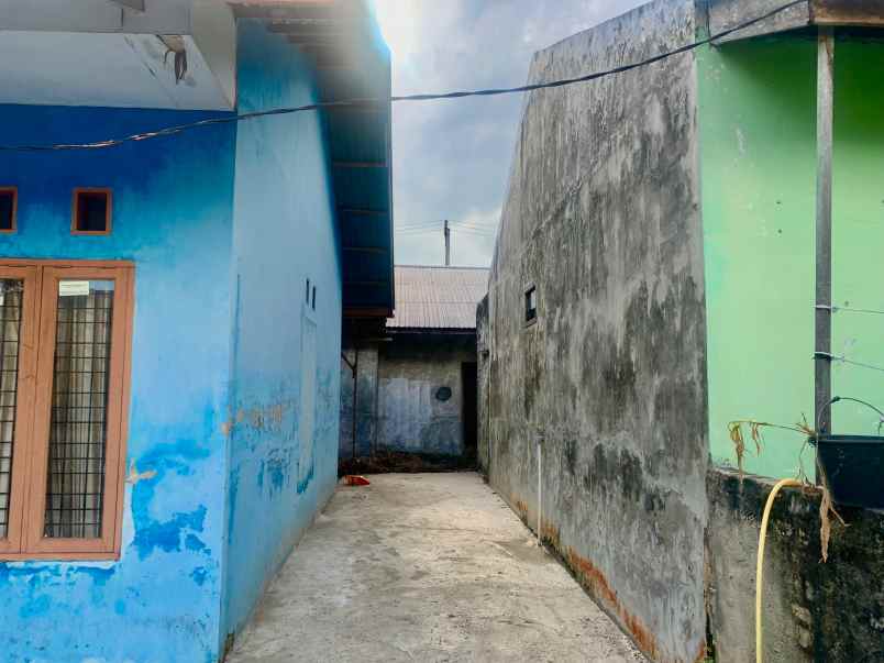 dijual murah rumah jl kartama marpoyan hanya 175 juta