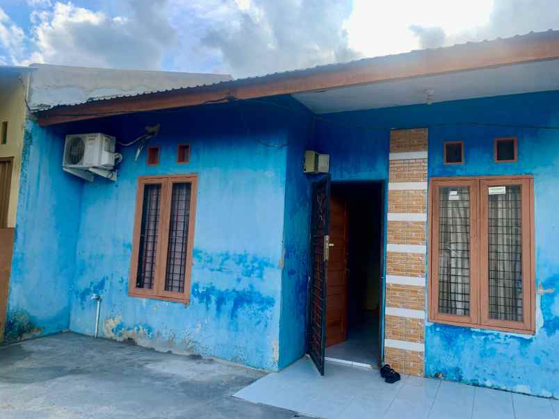 dijual murah rumah jl kartama marpoyan hanya 175 juta