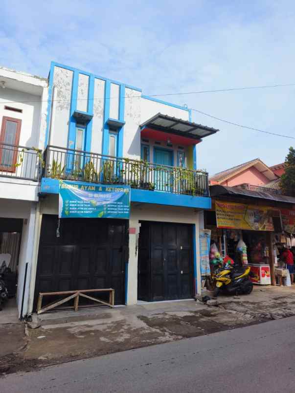 dijual ruko 2 lantai mainroad cipageran