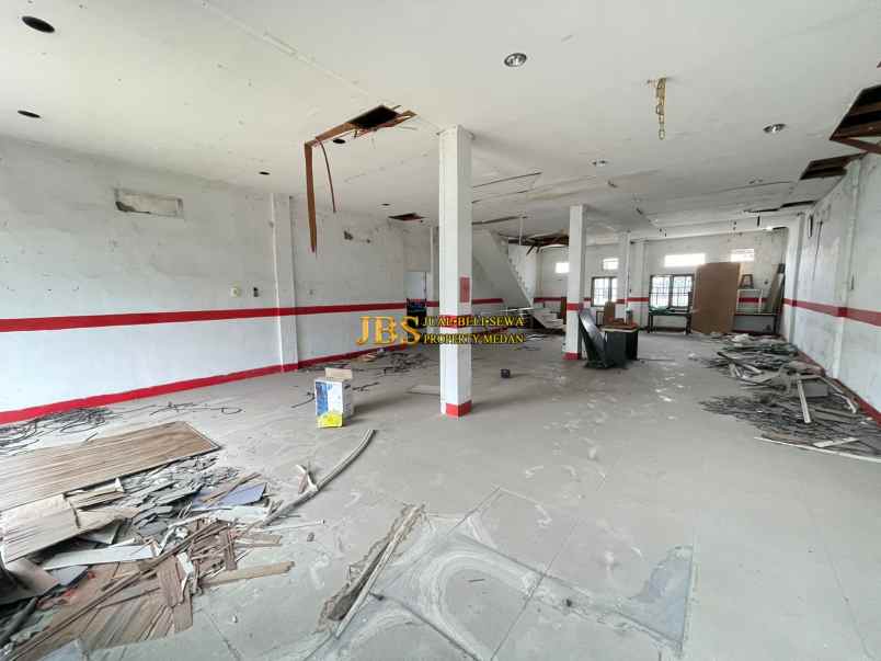 dijual ruko gudang kantor jalan perbaungan jl