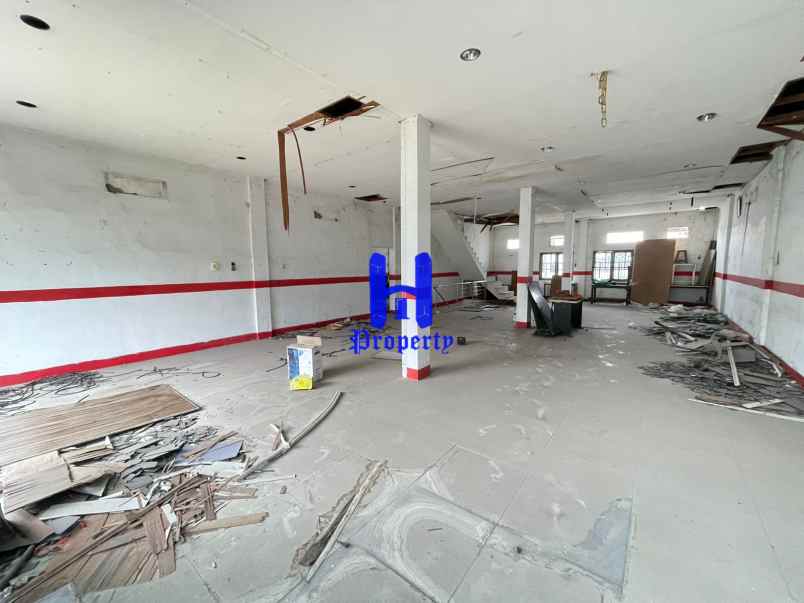 dijual ruko gudang kantor jalan perbaungan jl