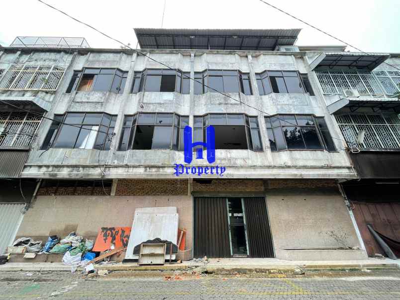 dijual ruko gudang kantor jalan perbaungan jl