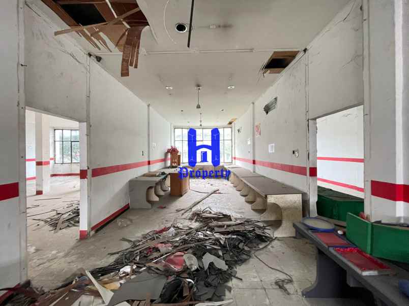 dijual ruko gudang kantor jalan perbaungan jl