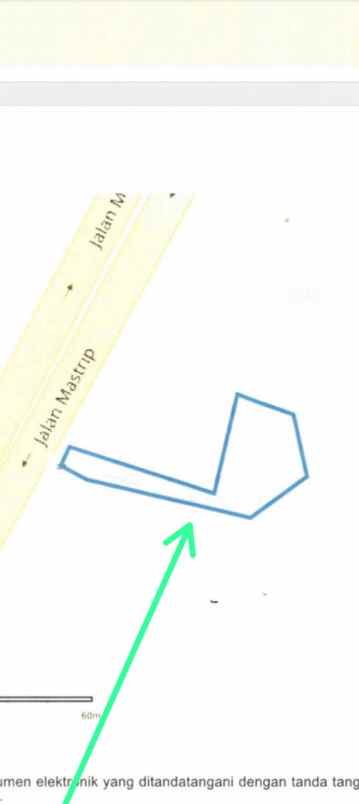 dijual ruko gudang kantor jalan raya mastrip