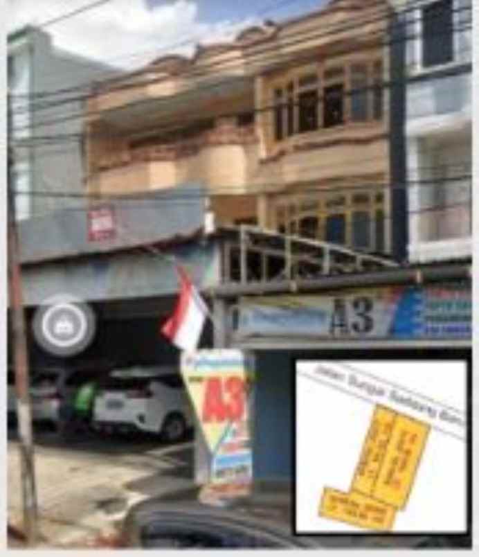 dijual ruko gudang kantor jl sungai saddang baru