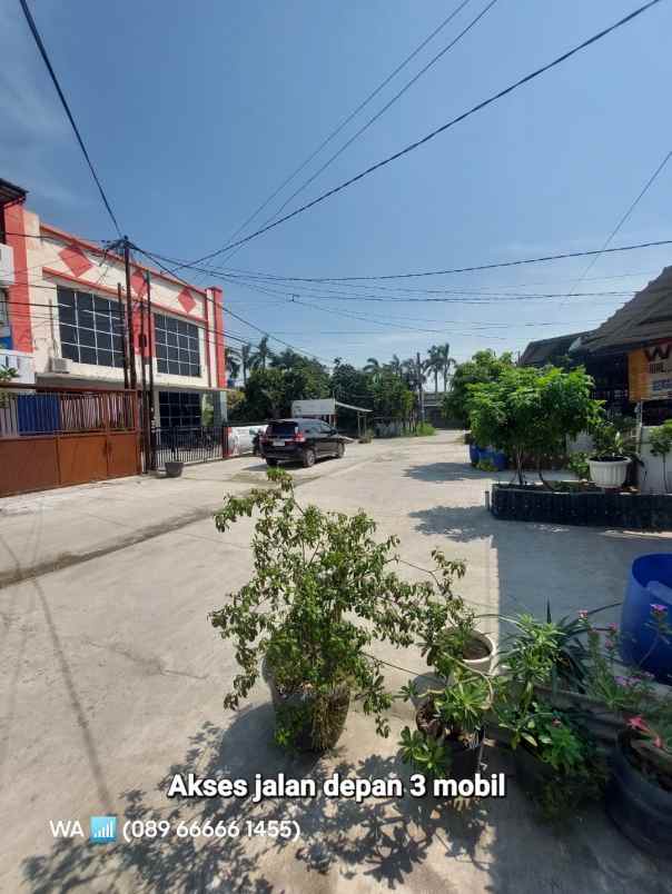 dijual ruko gudang kantor villa taman bandara dadap