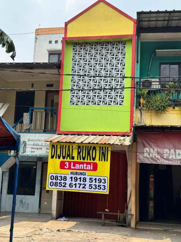 dijual ruko munjul cipayung jakarta timur