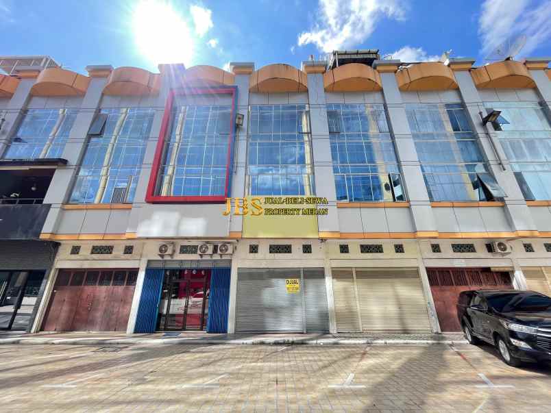 dijual ruko siap huni di komplek yang lim plaza medan