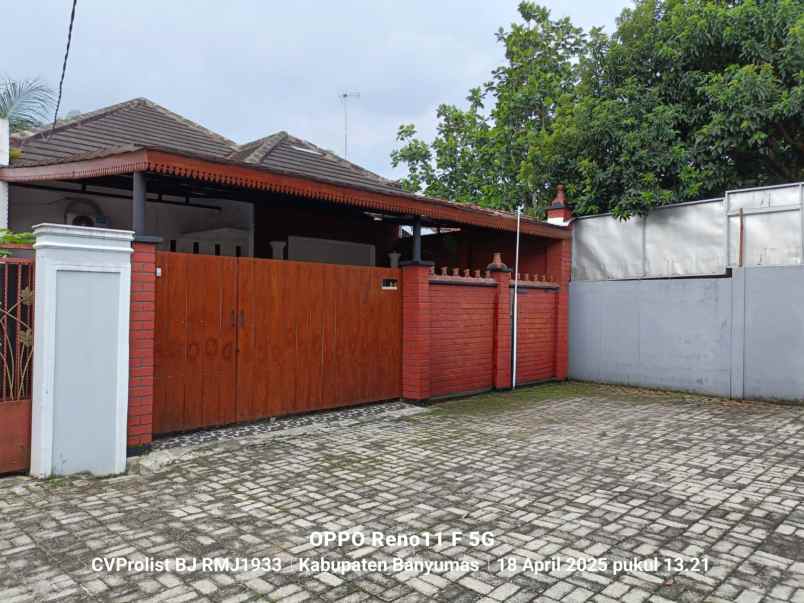 dijual rumah bagus 7 menit ke pusat kota purwokerto