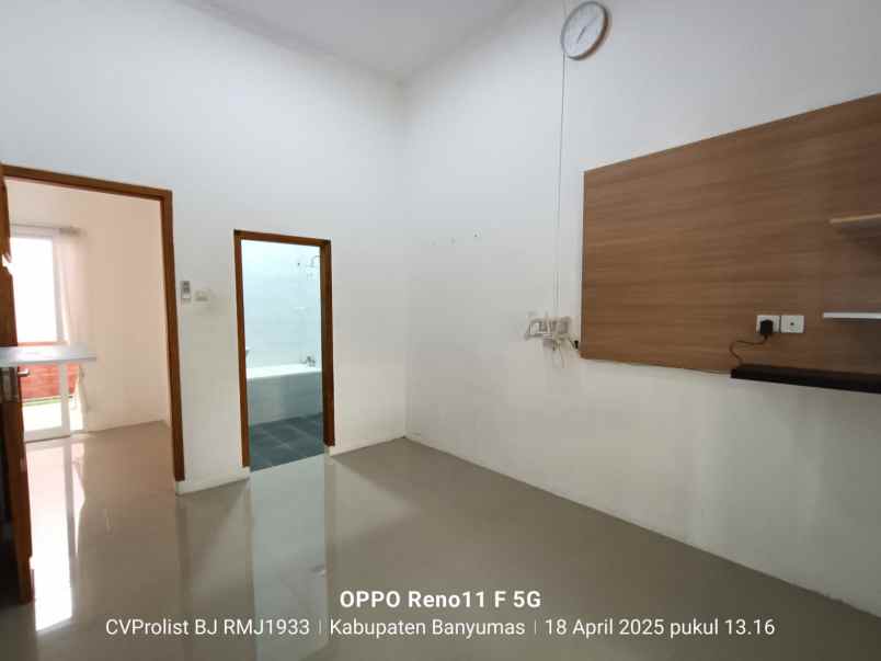 dijual rumah bagus 7 menit ke pusat kota purwokerto