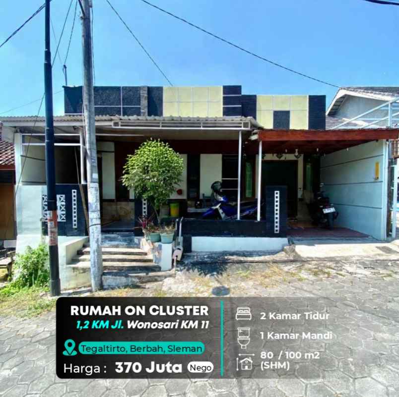 dijual rumah berbah